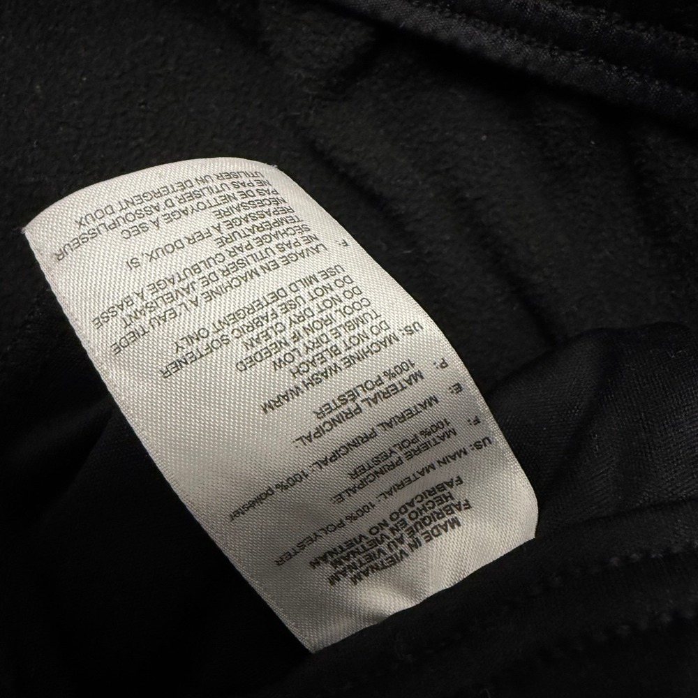 Adidas Climawarm Mens Black Fleece Lined Athletic Track Pants Size Large - Picture 3 of 11